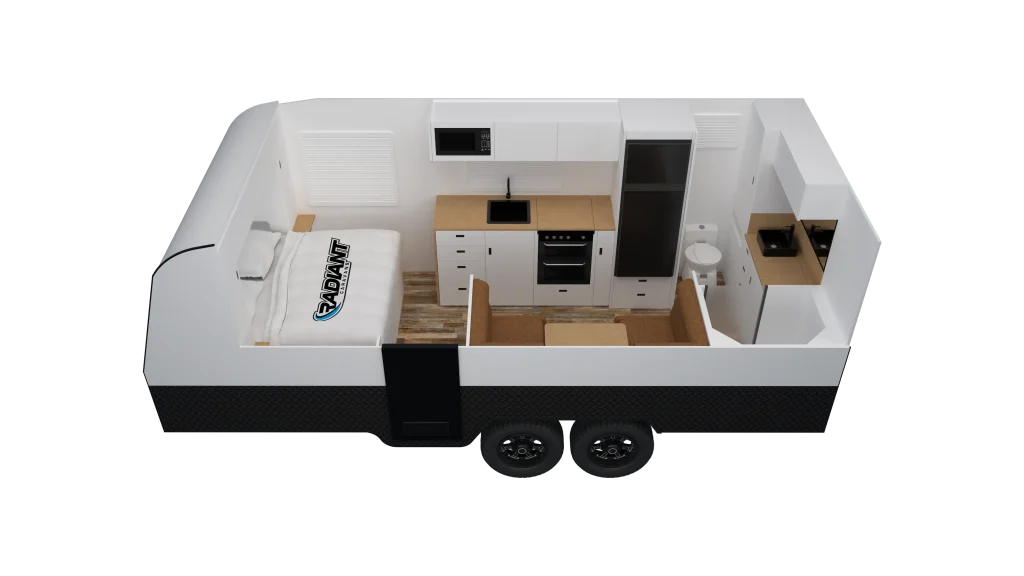 18.6C (Tandem Axle) - floorplan image