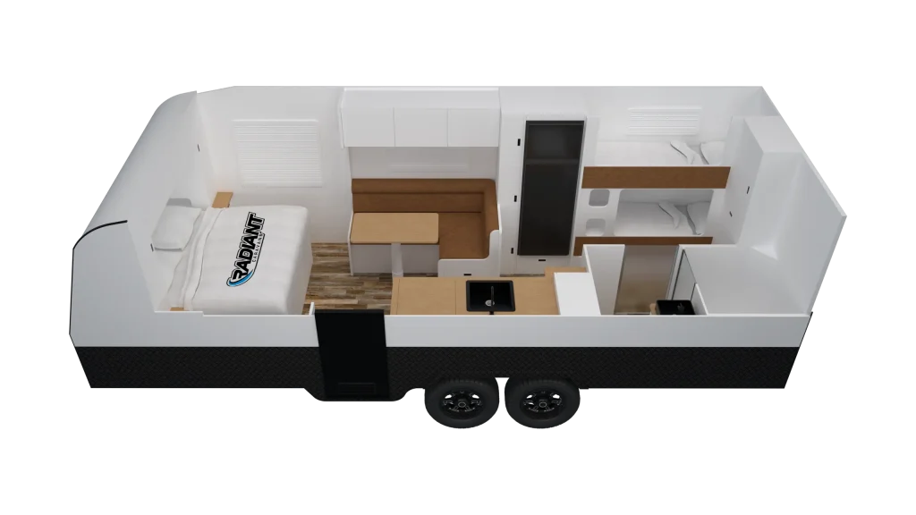 21.6C Bunks - floorplan image