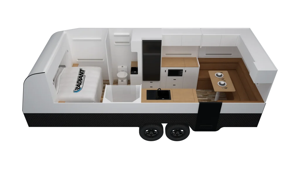 21.6R Rear Club Lounge - floorplan image